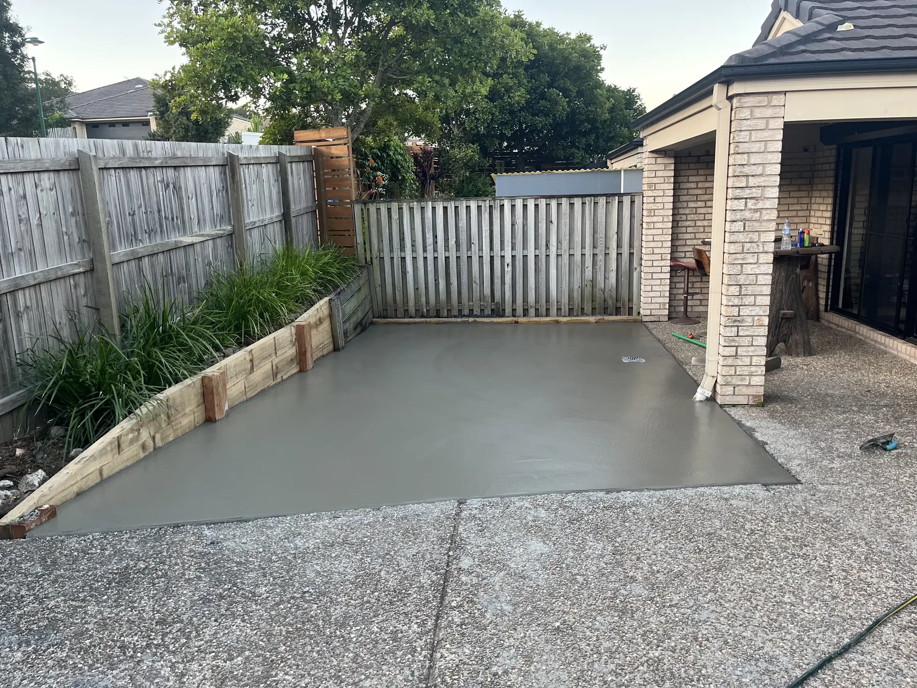 A paths & patios job by Bunce Concrete