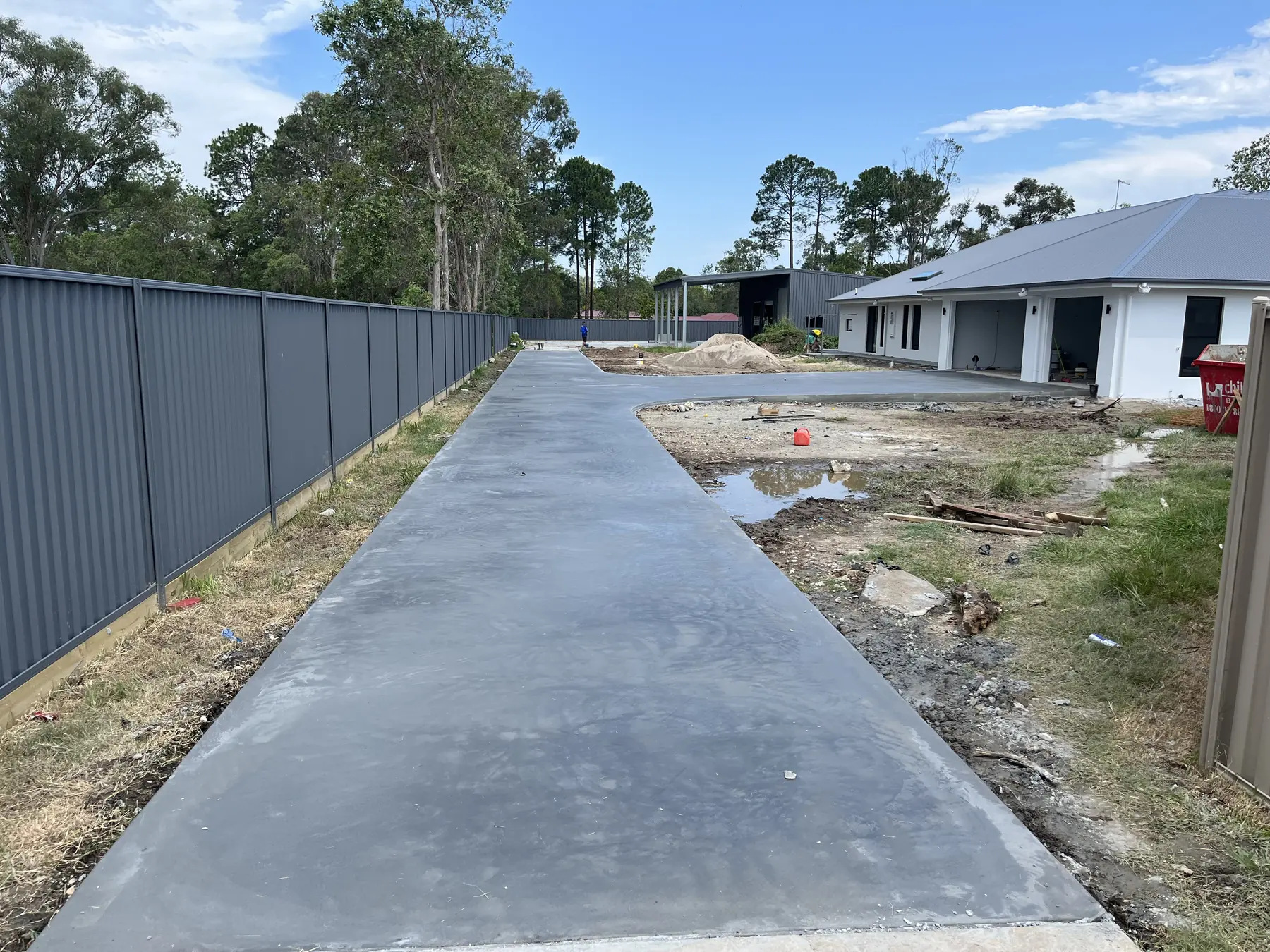 A extensions & new builds job by Bunce Concrete